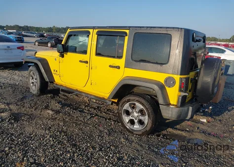 2008 Jeep Wrangler Unlimited X from USA, damaged, VIN 1J4GA39138L528290